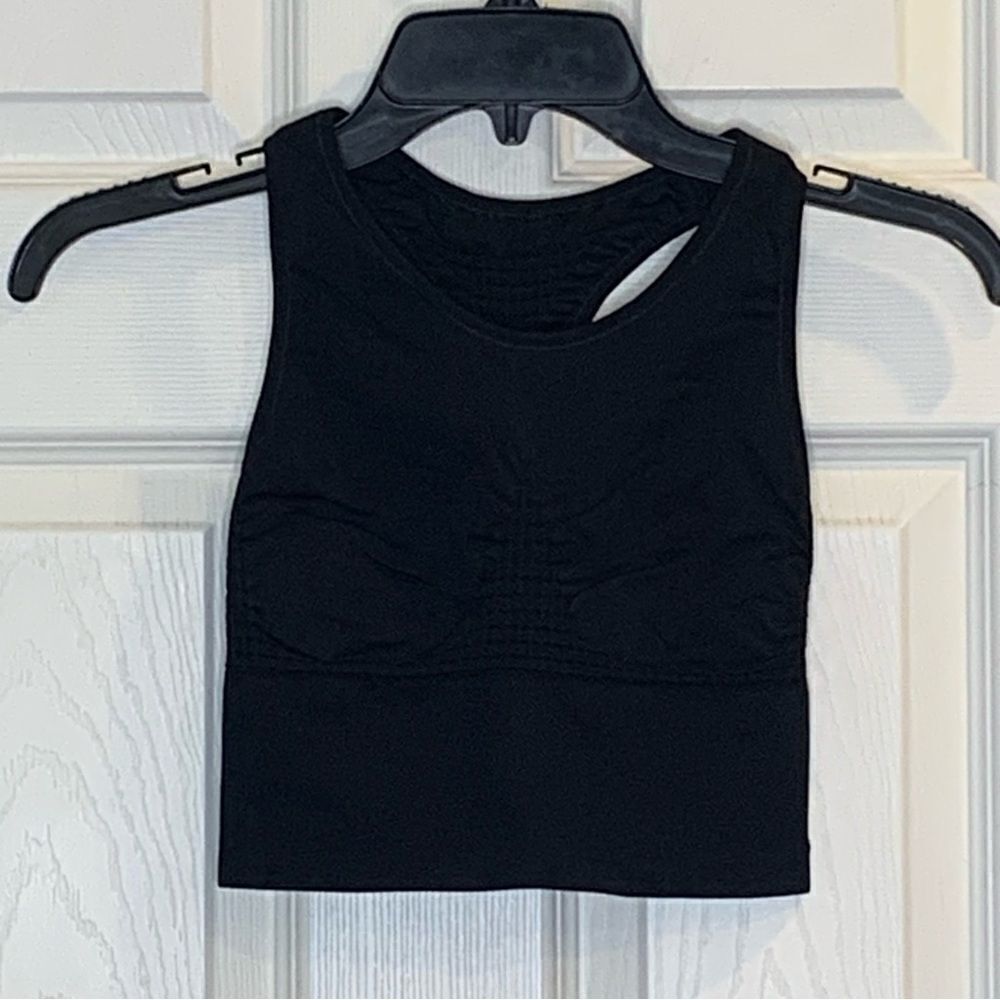 Sweaty Betty Women's Stamina Longline Meidum Impact Workout Sports Bra Size S